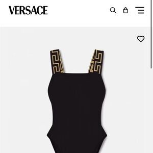 Versace one piece swimsuit
